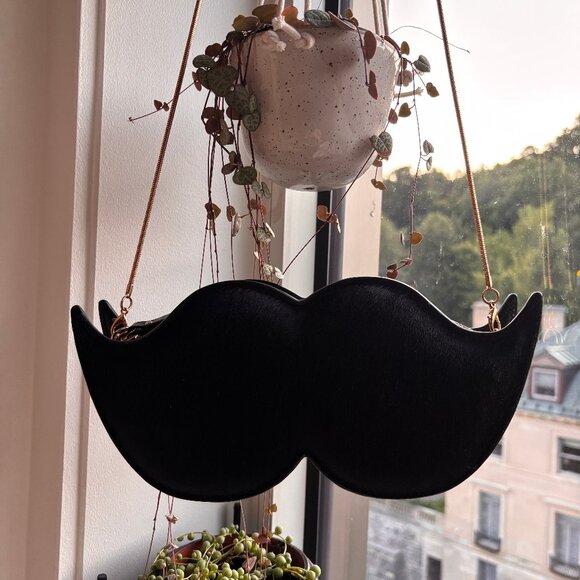 Rare Kate Spade Mustache Crossbody/Clutch Bag – Collector's Piece - Picture 12 of 12